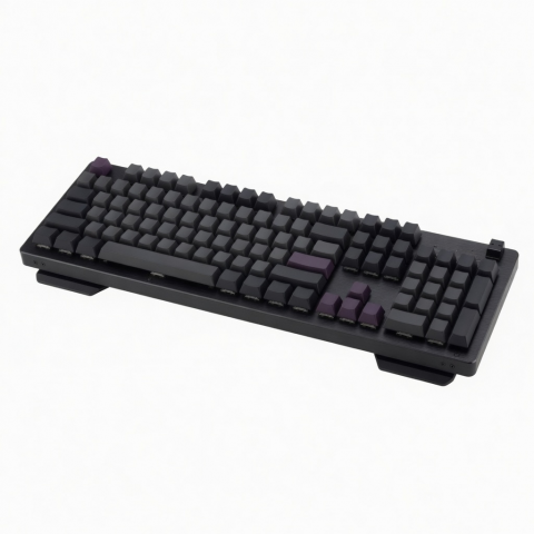 Full Size Wireless Mechanical Keyboard, Black, 108 Keys
