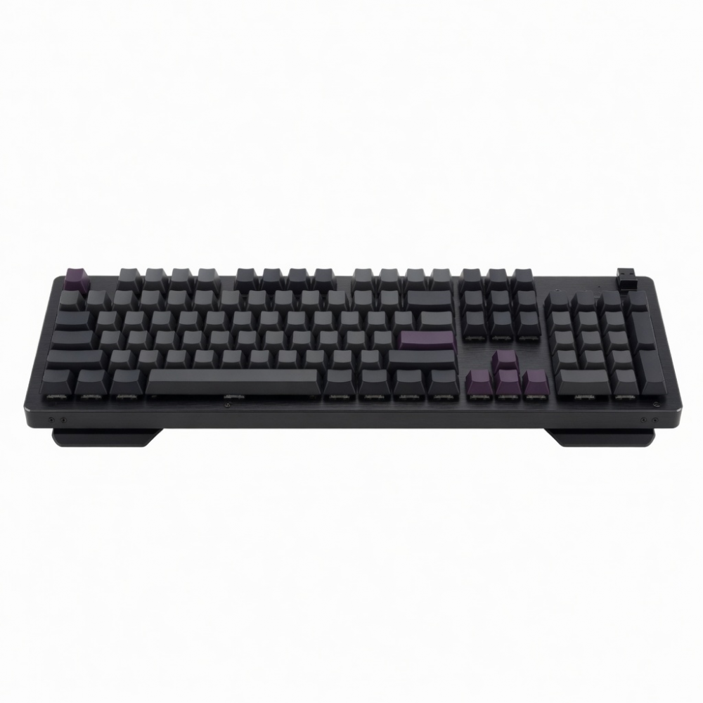 Full Size Wireless Mechanical Keyboard, Black, 108 Keys