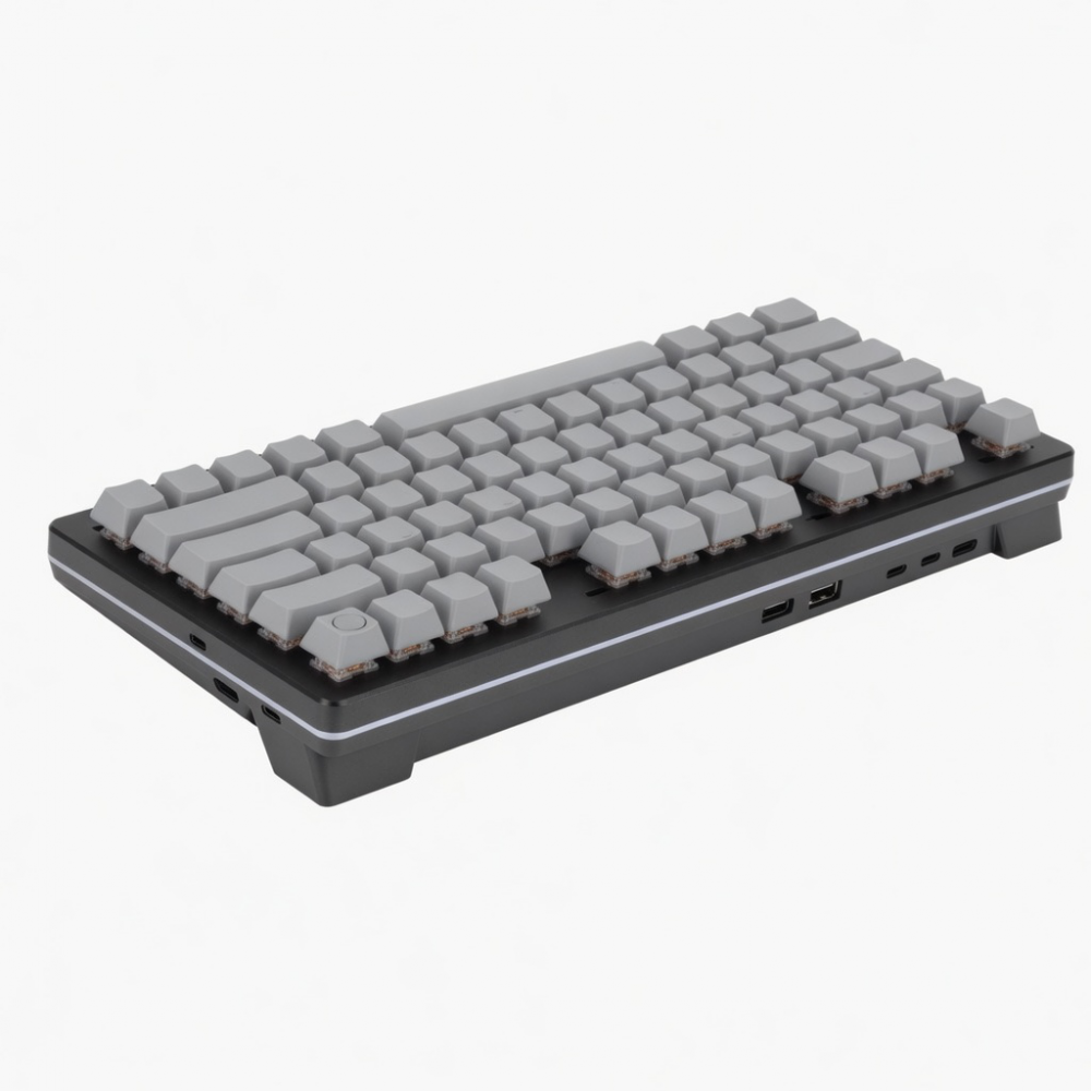 82-Key Wireless Magnetic Switch Keyboard