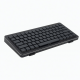 Wireless Magnetic Switch Keyboard, 75-Key Compact Black Mechanical Keyboard