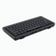 Wireless Magnetic Switch Keyboard, 75-Key Compact Black Mechanical Keyboard