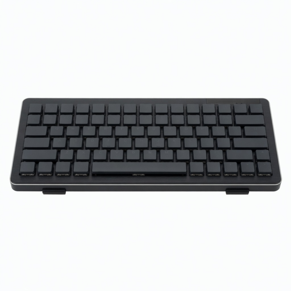 Wireless Magnetic Switch Keyboard, 75-Key Compact Black Mechanical Keyboard