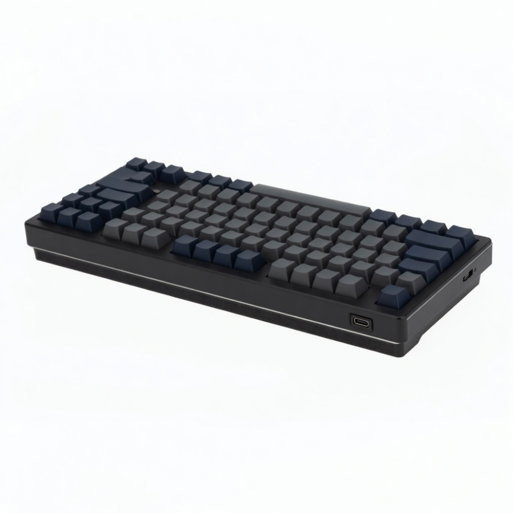 Wireless Mechanical Keyboard, 87-Key, Black, 8K Polling Rate