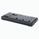 108-Key Wireless Mechanical Keyboard, Full-Size Gray Keyboard with Number Pad