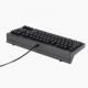 Full-Size Black Wired Mechanical Keyboard