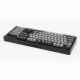 104-Key Wireless Mechanical Keyboard, Black and Gray Full-Size Layout