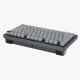 84-Key Wireless Mechanical Keyboard, Compact Gray Layout