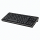 Wireless Mechanical Keyboard, Full-Size 104-Key Black Keyboard