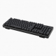 Wireless Mechanical Keyboard, Full-Size 104-Key, Black, USB-C Rechargeable