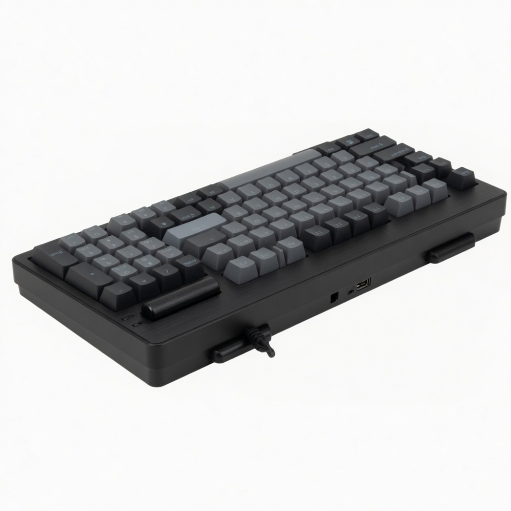 84-Key Wireless Mechanical Keyboard with Control Knob