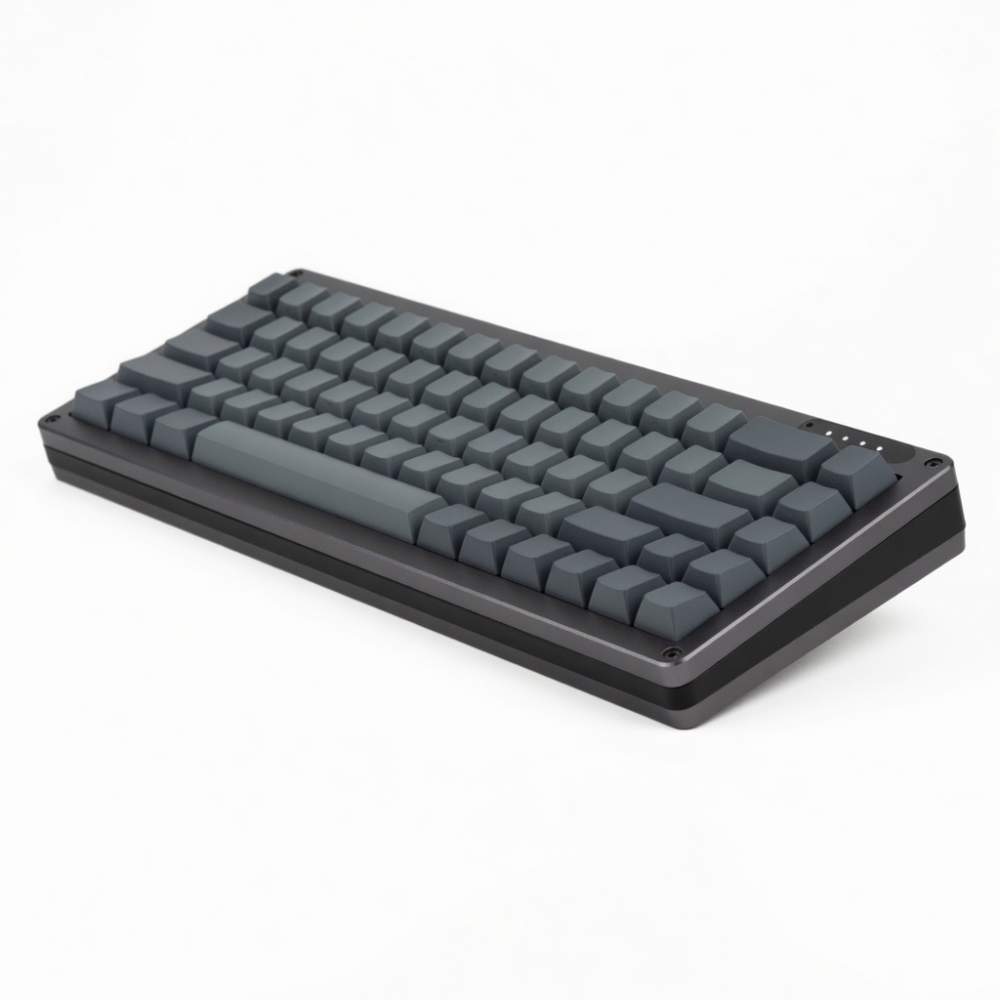 Wireless Mechanical Keyboard, 75% Layout, Gray, 84-Key