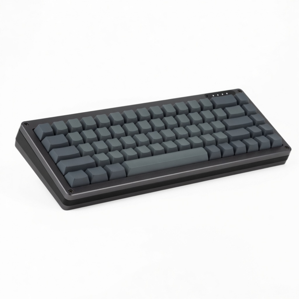 Wireless Mechanical Keyboard, 75% Layout, Gray, 84-Key