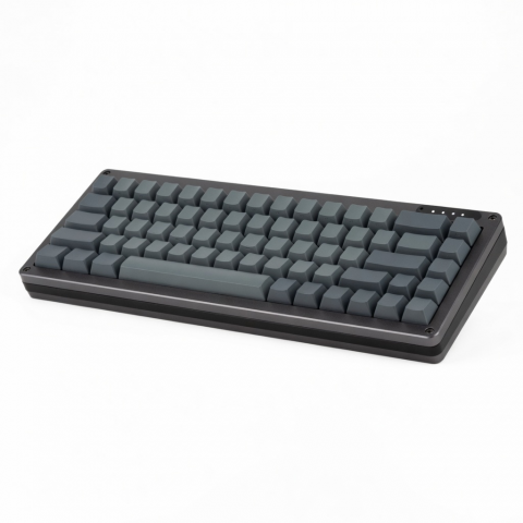 Wireless Mechanical Keyboard, 75% Layout, Gray, 84-Key