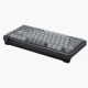 Wireless Mechanical Keyboard, Compact 75% Layout, Gray and Black
