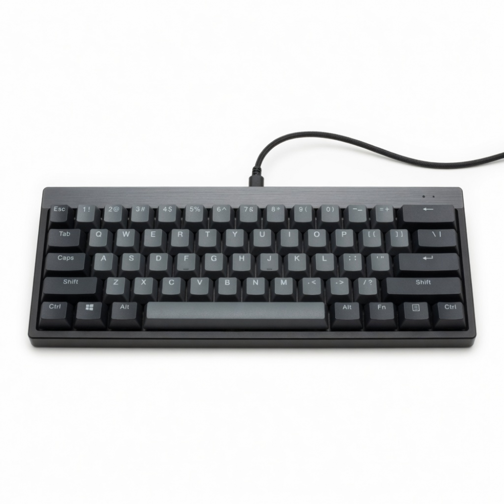 60% Wired Mechanical Keyboard, Black, Compact Layout, 8K Polling Rate
