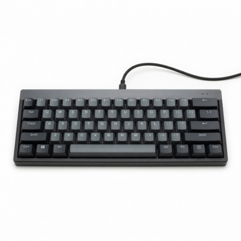 60% Wired Mechanical Keyboard, Black, Compact Layout, 8K Polling Rate
