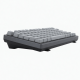 84-Key Wireless Mechanical Keyboard, Compact Gray Design