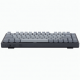 84-Key Wireless Mechanical Keyboard, 75% Layout, Gray/Black