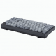 84-Key Wireless Mechanical Keyboard, 75% Layout, Gray/Black