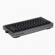 Wireless Magnetic Switch Keyboard, Compact Black Layout