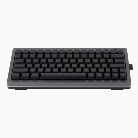 Wireless Magnetic Switch Keyboard, Compact Black Layout