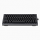 Wireless Magnetic Switch Keyboard, Compact Black Layout