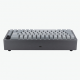 84-Key Wireless Mechanical Keyboard, Gray Aluminum Frame