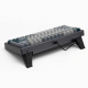 82-Key Compact Mechanical Keyboard, Gray and Teal