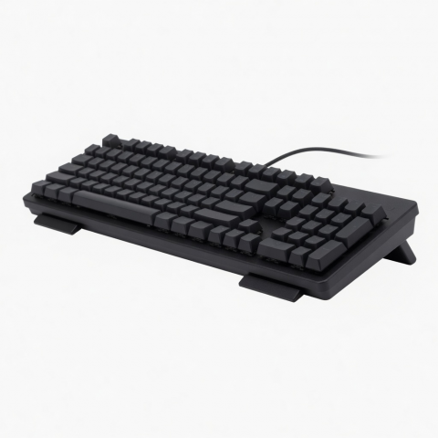 Wired Full-Size Keyboard, 104-Key, Black