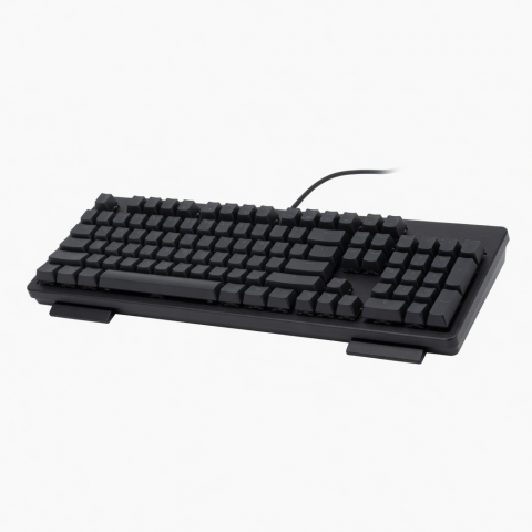 Wired Full-Size Keyboard, 104-Key, Black