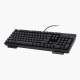 Wired Full-Size Keyboard, 104-Key, Black