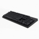 Black Full-Size Wired Keyboard with Numeric Keypad