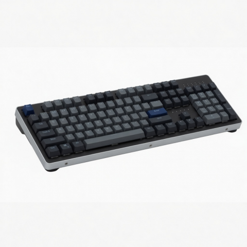 Wired Full-Size Mechanical Keyboard, 104-Key Black Keyboard