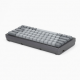 60-Key Mechanical Keyboard, Gray Compact Wired Layout
