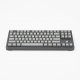 96-Key Mechanical Keyboard, Gray Keycaps, Compact Layout