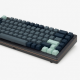96-Key Mechanical Keyboard, Blue Gray Keycaps