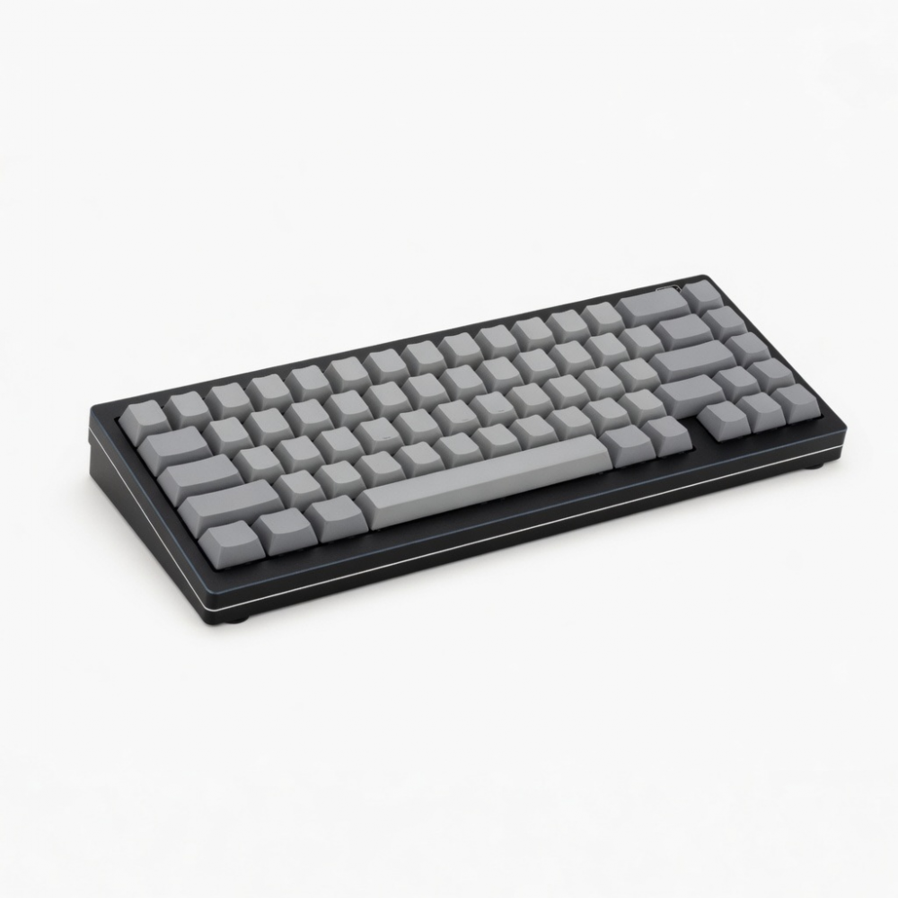 60-Key Mechanical Keyboard, Compact Black Design