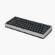 65% Hall Effect Mechanical Keyboard, Compact Layout, Black Keycaps